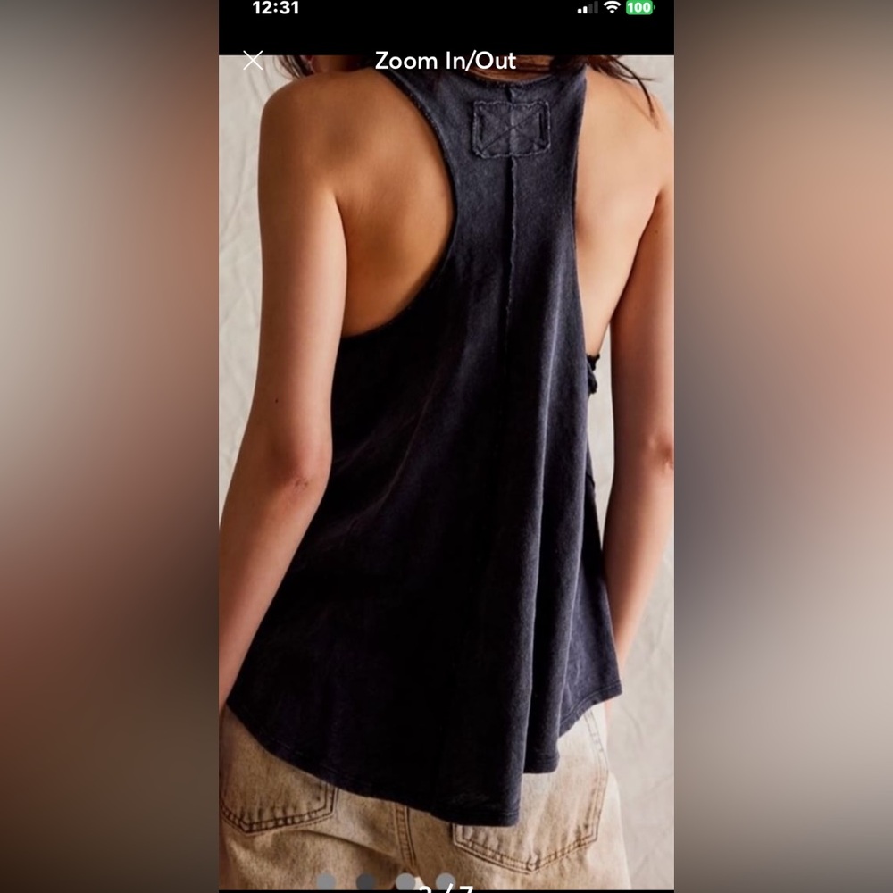 Free People Movement Inhale Tank Top. Size X-Smal… - image 3